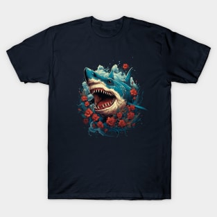 Romantic Shark T-Shirt